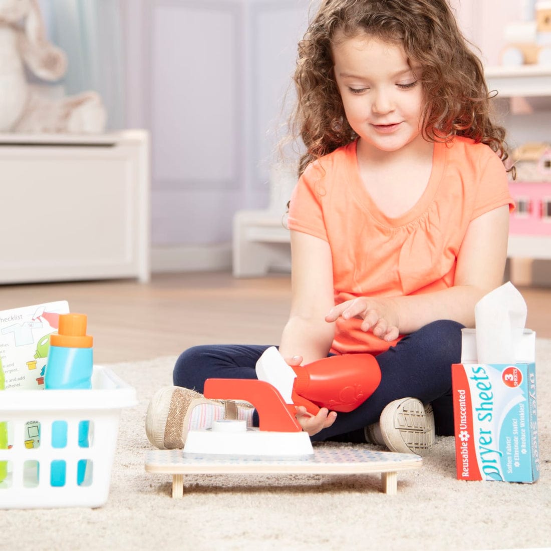 Melissa & Doug Melissa & Doug Laundry Basket Play Set - Little Miss Muffin Children & Home