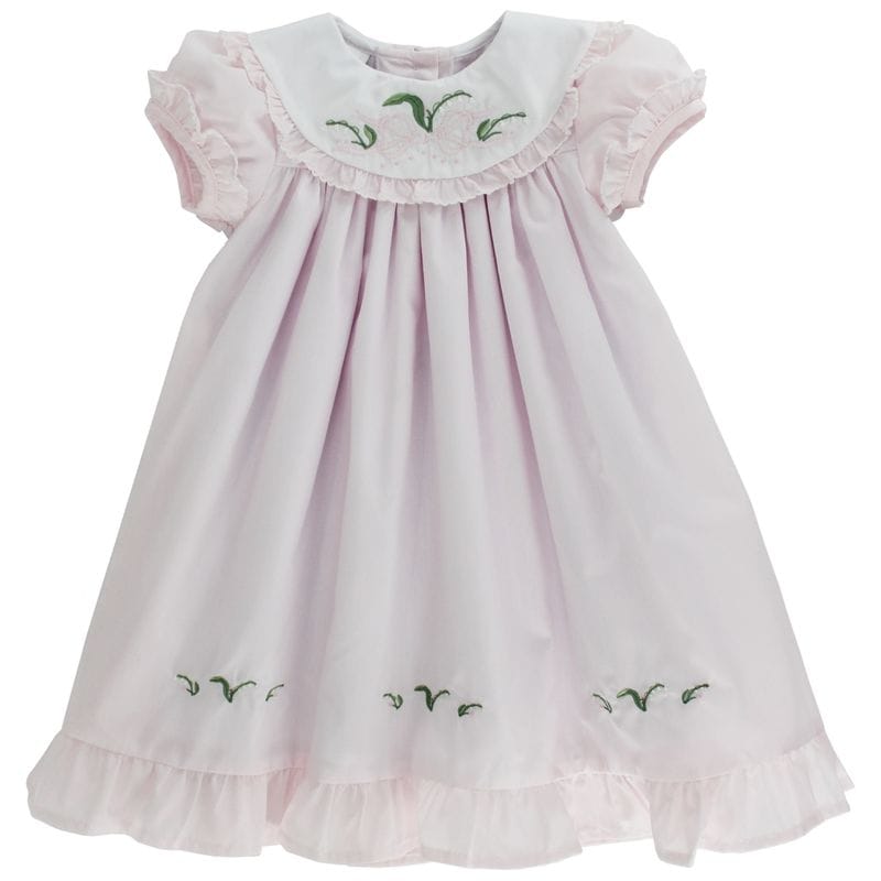 Lily of the Valley Pink Float Dress