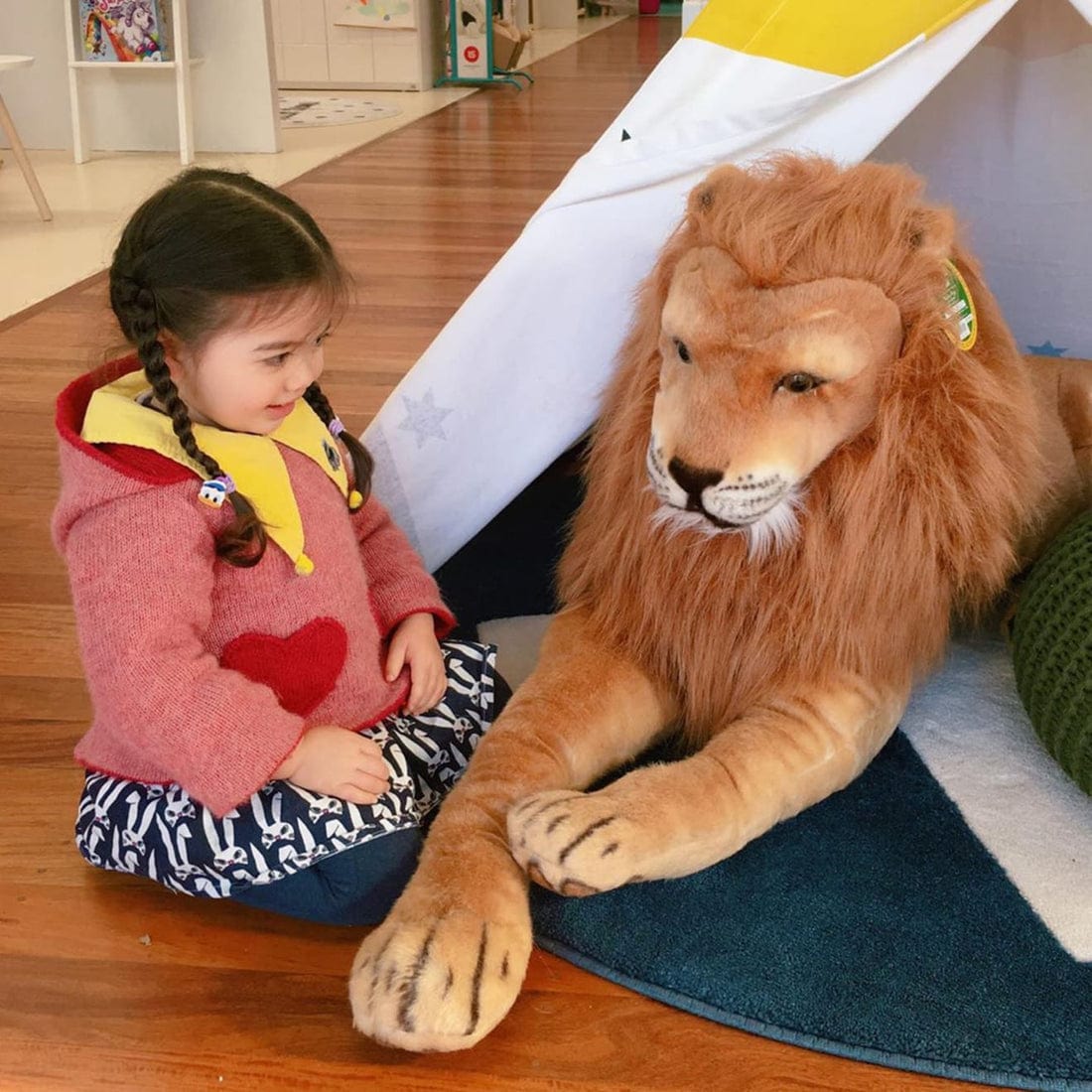 Melissa & Doug Melissa & Doug Giant Lion Stuffed Animal - Little Miss Muffin Children & Home