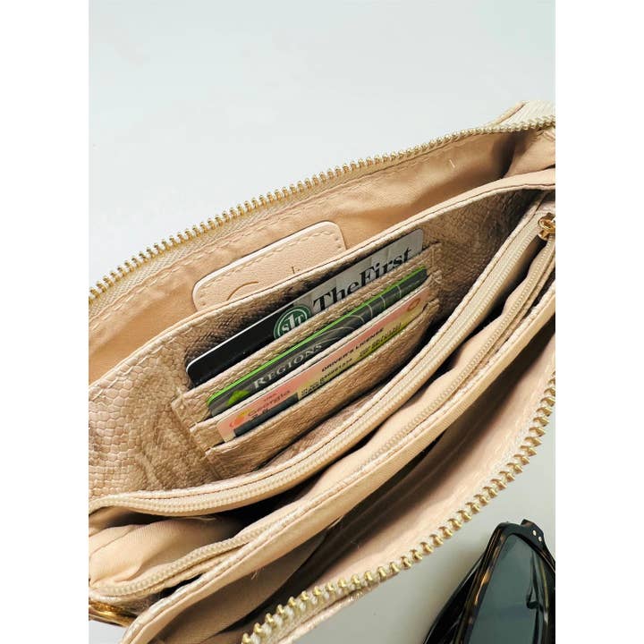 Liz Crossbody Bag in Brown