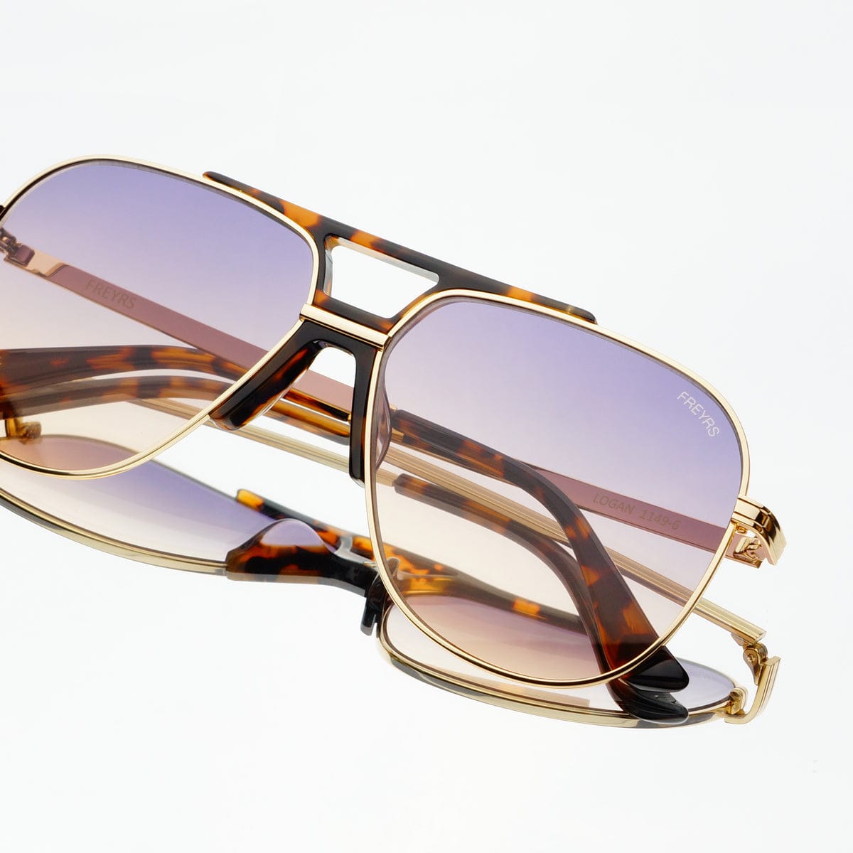 Logan (New) Acetate Aviator Unisex Sunglasses