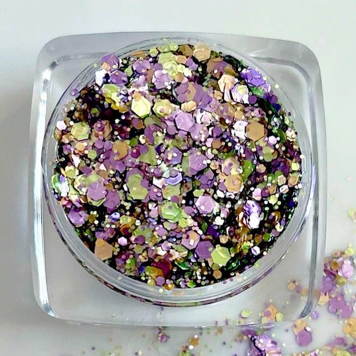 Mardi Gras Mambo Face and Body Glitter