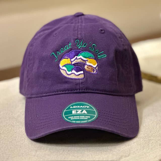 Mardi Gras Treat Yoβ Self King Cake Dad Hat