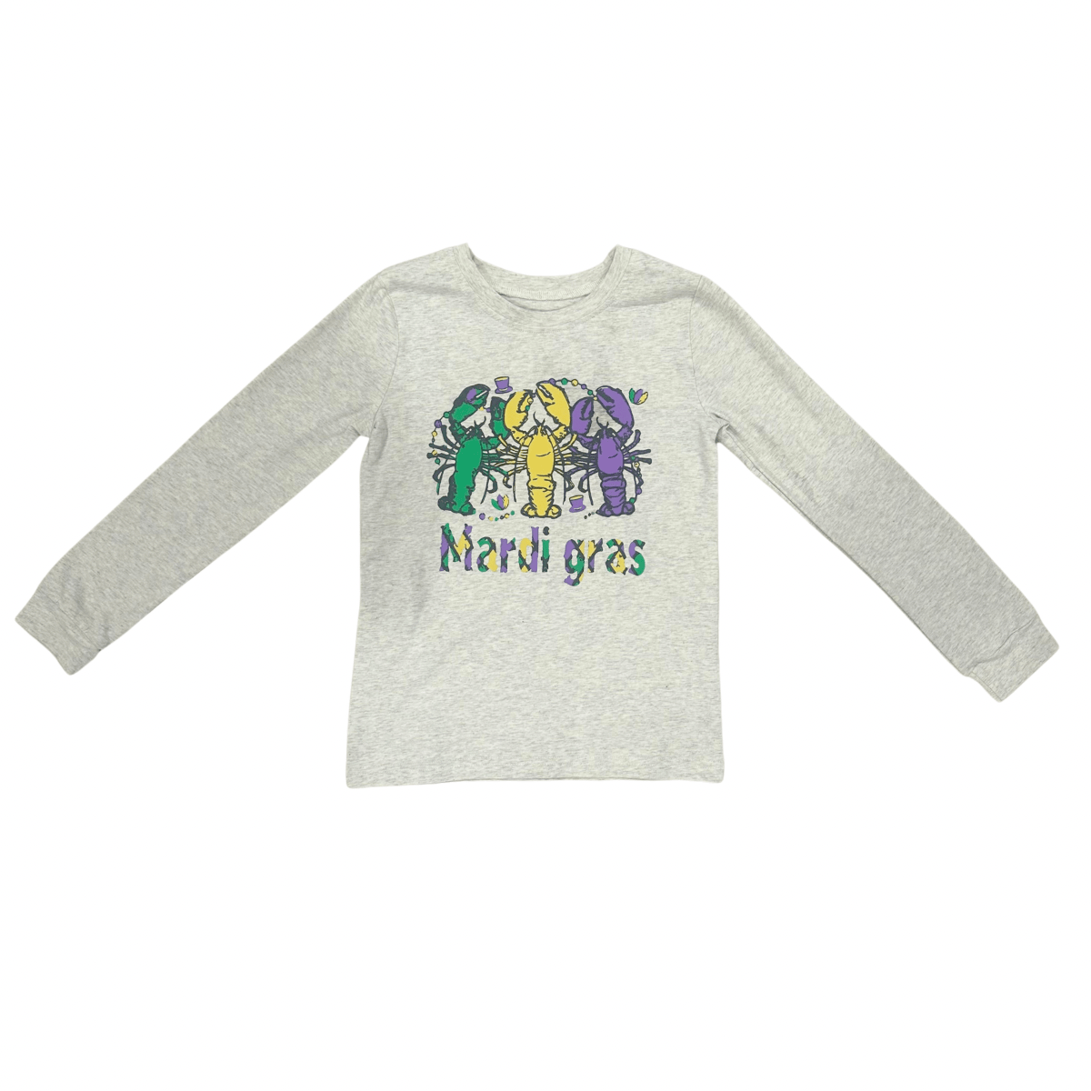 Mardi Gras crawfish tee