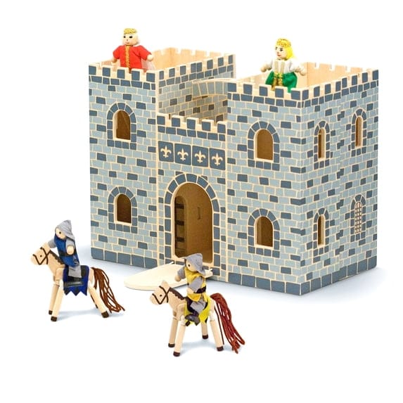 Fold & Go Wooden Castle