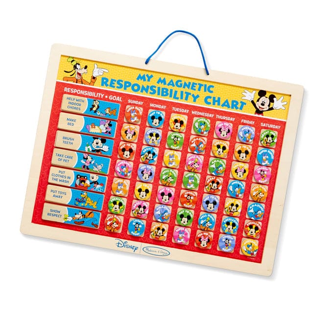 Mickey Mouse My Magnetic Responsibility Chart for kids