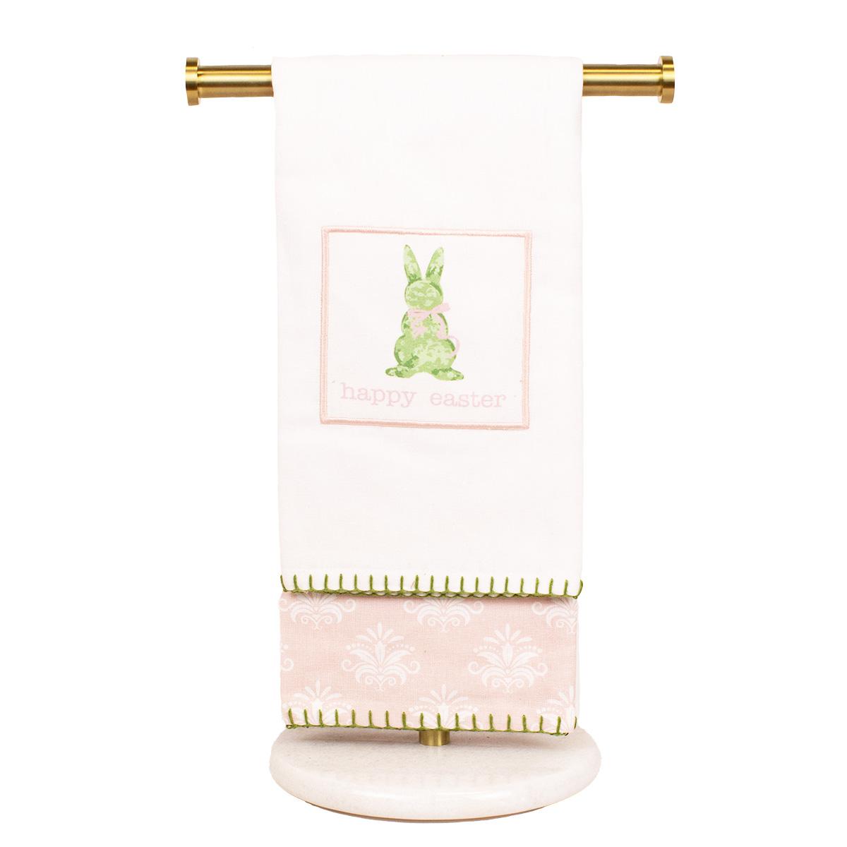 The Royal Standard Morgan Bunny Trellis Hand Towels, Set of 2 - Little Miss Muffin Children & Home