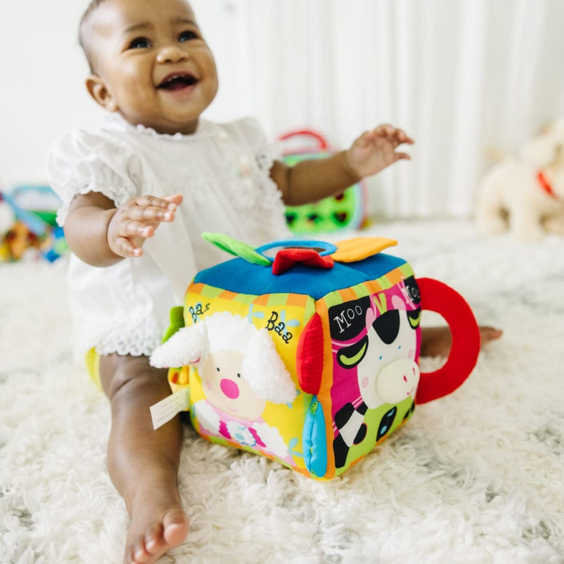 Melissa & Doug Melissa & Doug Musical Farmyard Cube - Little Miss Muffin Children & Home
