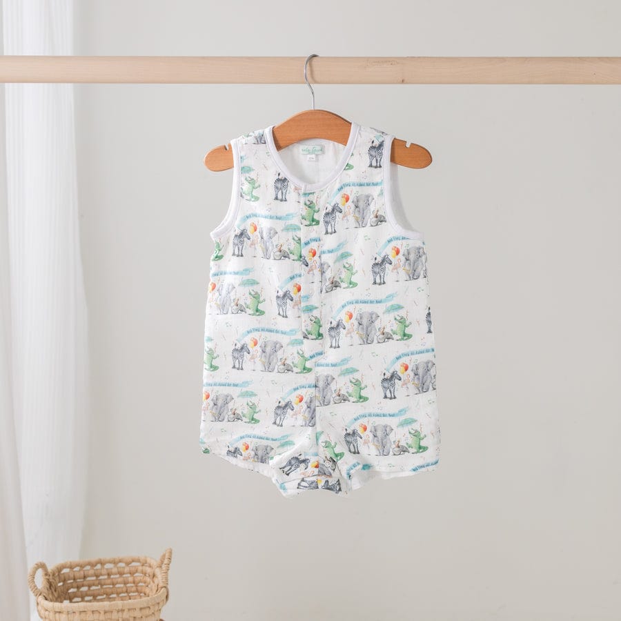 Nola Tawk Nola Tawk And They All Asked For You Organic Muslin Shortall - Little Miss Muffin Children & Home