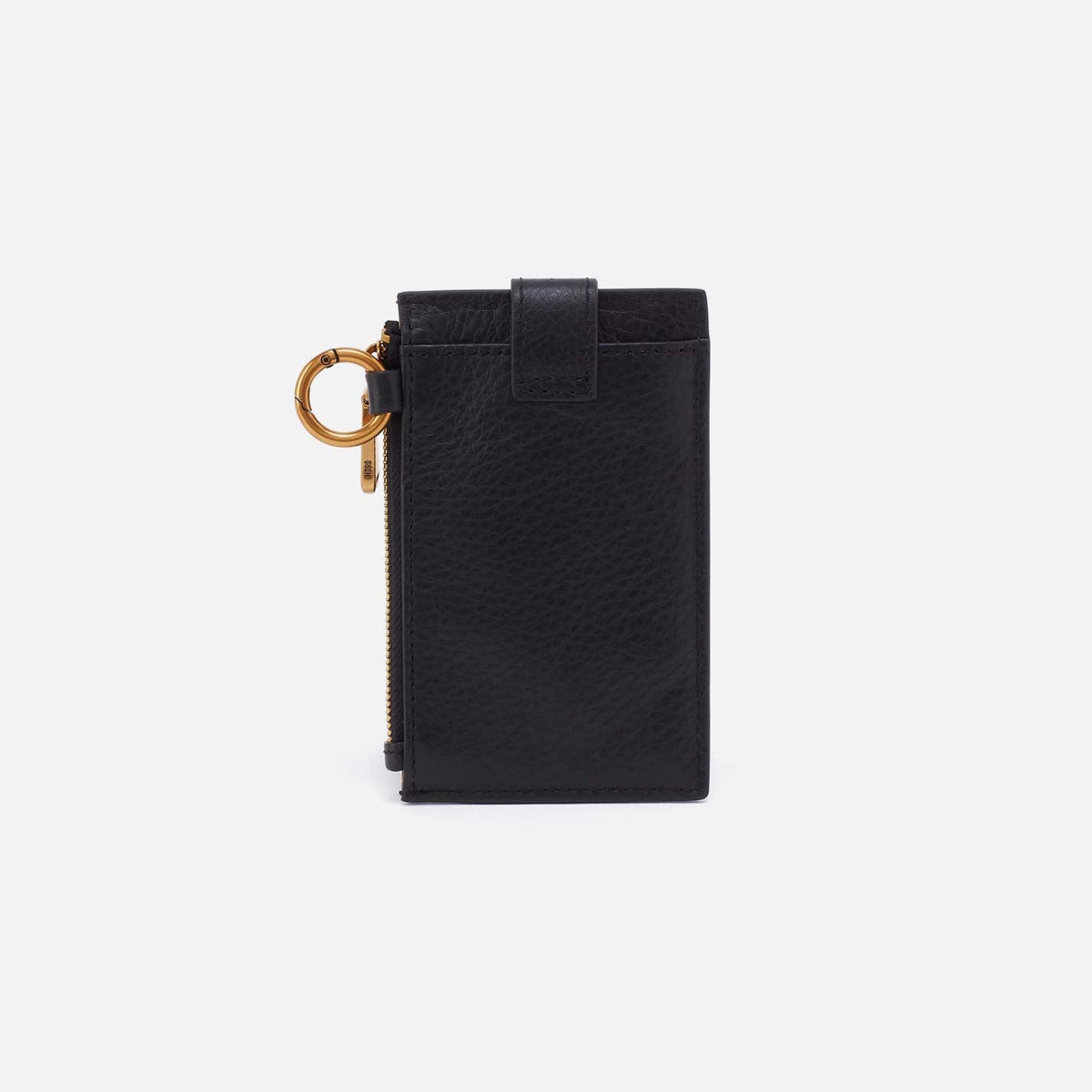 Hobo Ring Credit Card Wristlet in Pebbled Leather - Black - Little Miss Muffin Children & Home