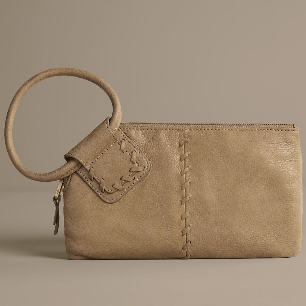 Hobo Hobo Sable Wristlet in Burnished Sage Metallic Leather - Little Miss Muffin Children & Home