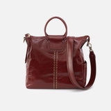 Hobo Hobo Sheila Large Satchel In Polished Leather With Studs - Little Miss Muffin Children & Home