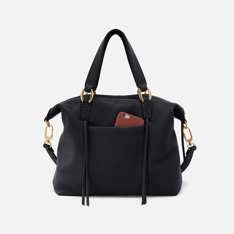 Harley Satchel in Pebbled Leather
