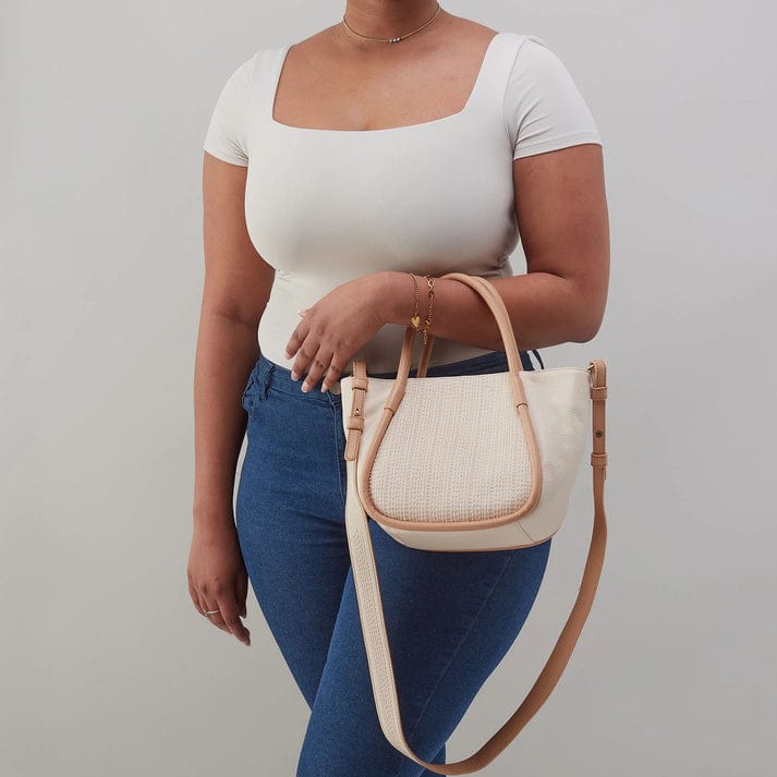 Hobo Hobo Margot Satchel in Cream - Little Miss Muffin Children & Home