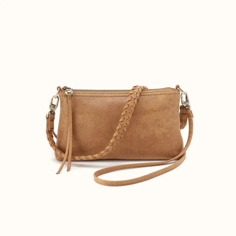 Hobo Darcy Crossbody Bag in Buffed Leather - Whiskey