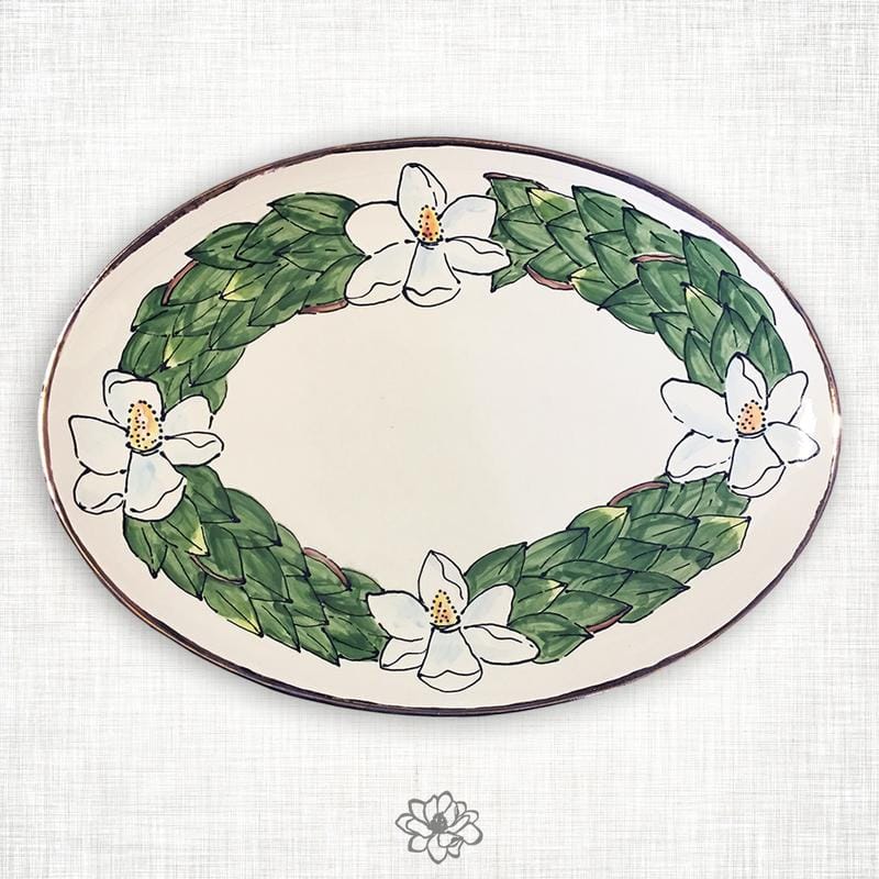 Magnolia Oval Platter
