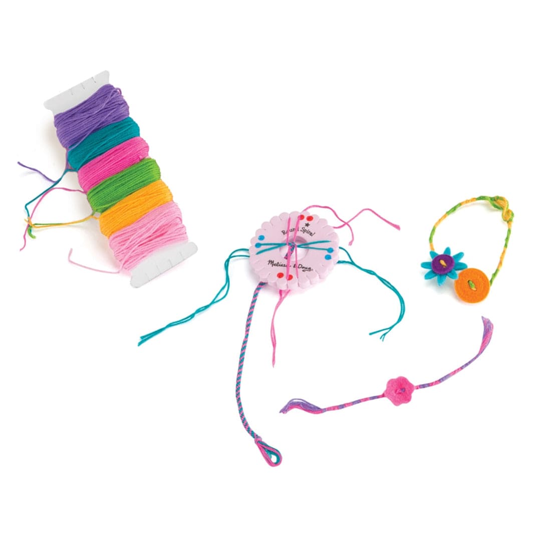 Melissa & Doug Melissa & Doug On the Go Crafts - Friendship Bracelets - Little Miss Muffin Children & Home