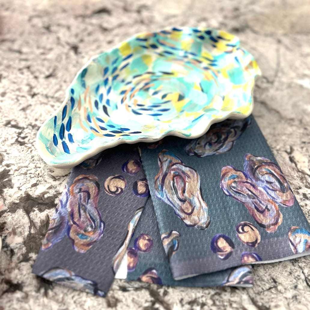 Oyster Celebration Towel