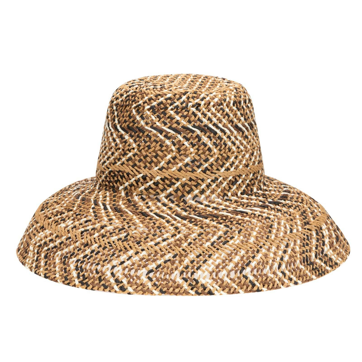 The Briza Open Weave Round Crown Hat