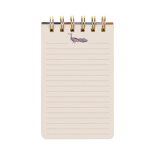 DesignWorks Ink A Dopo Peacock Twin Wire Notepad - Little Miss Muffin Children & Home