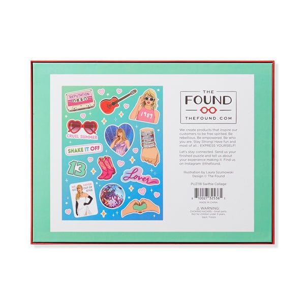 The Found The Found Swiftie Collage Puzzle - Little Miss Muffin Children & Home