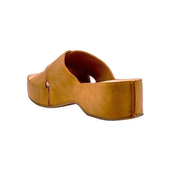 Volatile Cassatt Faux Suede Slide with Cutouts -Black main image 1