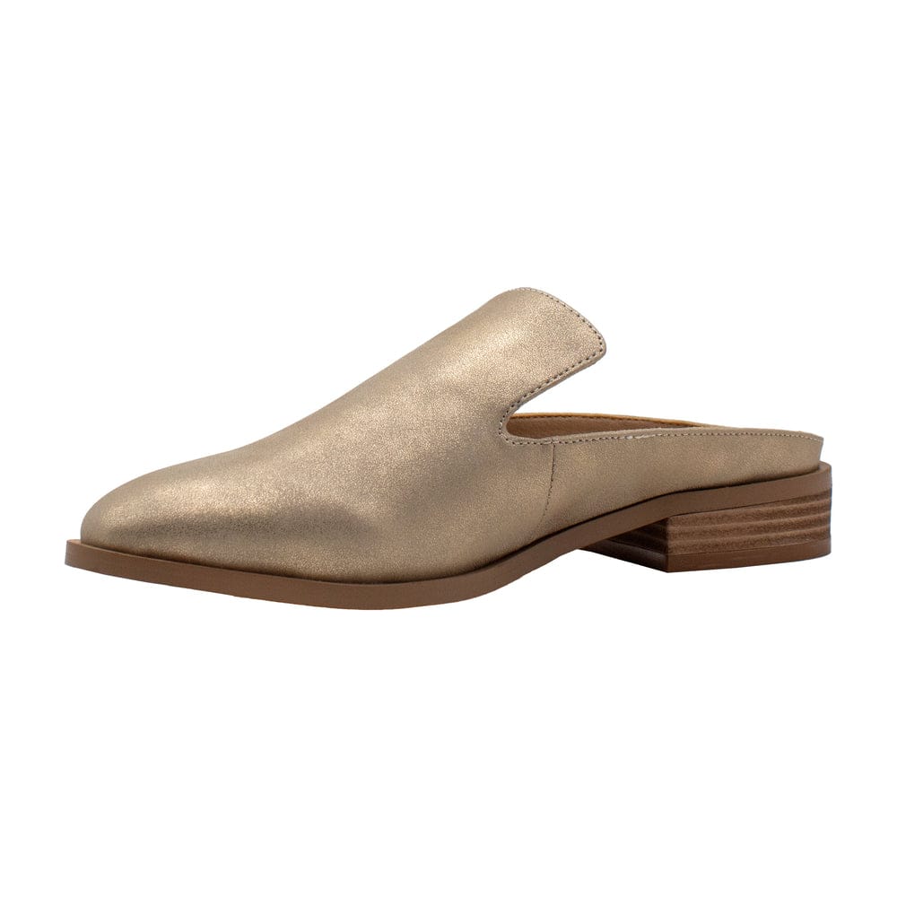 Avery Faux Leather Step in Mule