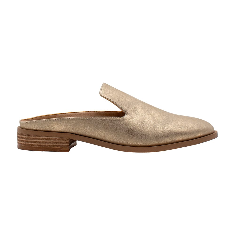 Avery Faux Leather Step in Mule