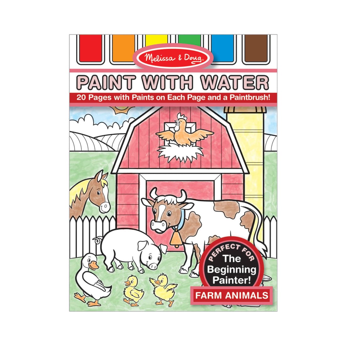 Melissa & Doug Melissa & Doug Paint With Water Farm Animals - Little Miss Muffin Children & Home