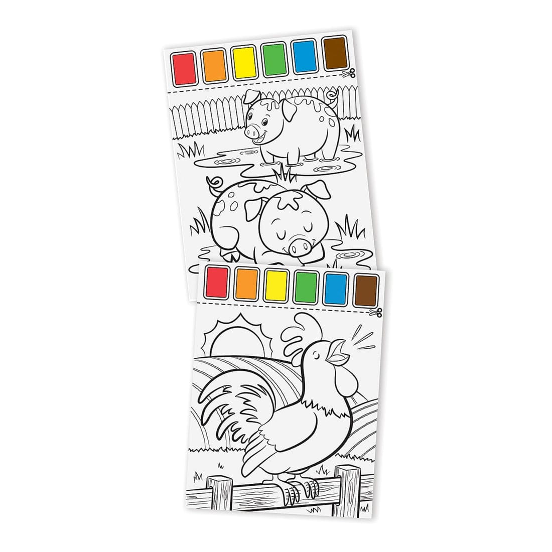 Melissa & Doug Melissa & Doug Paint With Water Farm Animals - Little Miss Muffin Children & Home