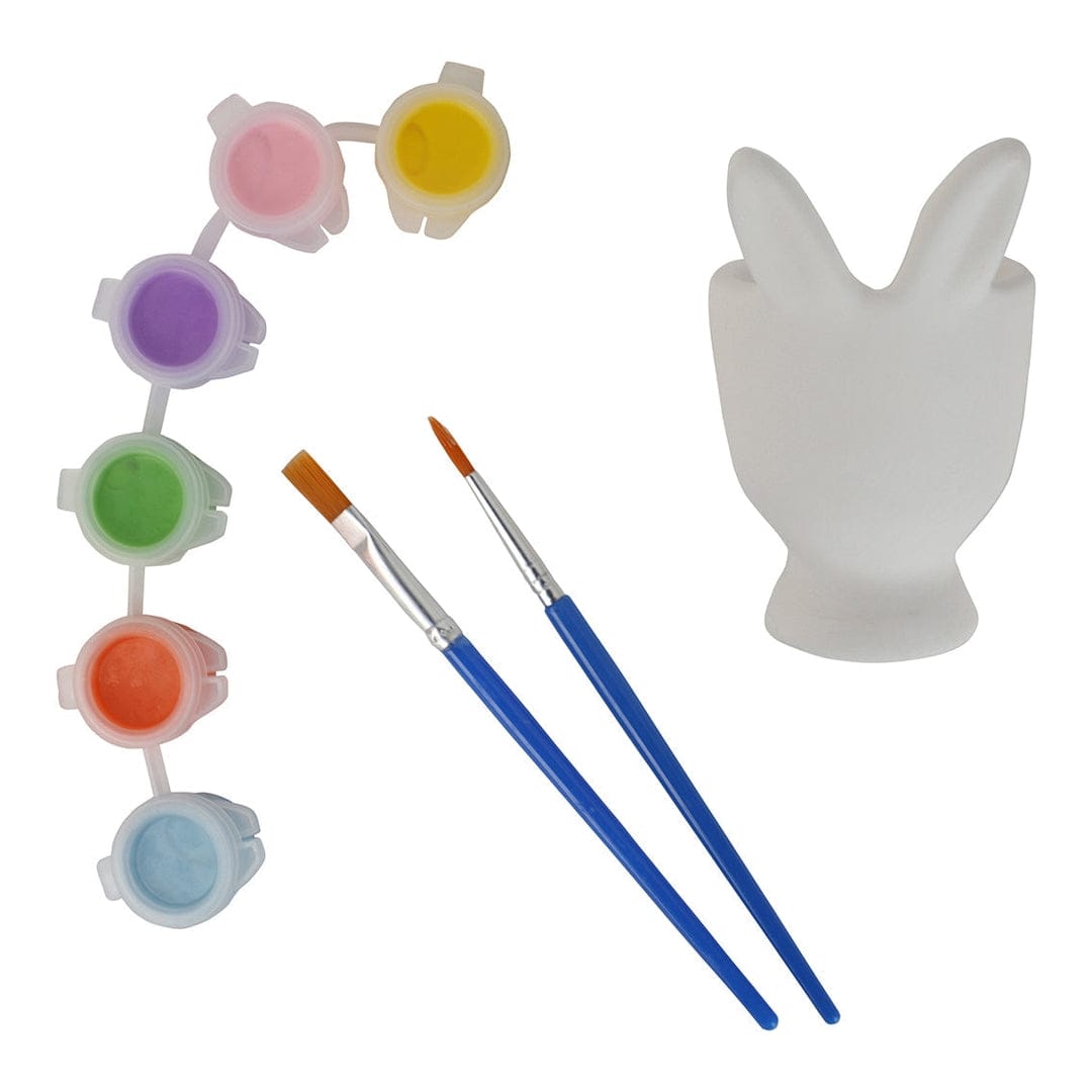 Talking Tables Paint Your Own Ceramic Easter Egg Cup - 2 Pack - Little Miss Muffin Children & Home
