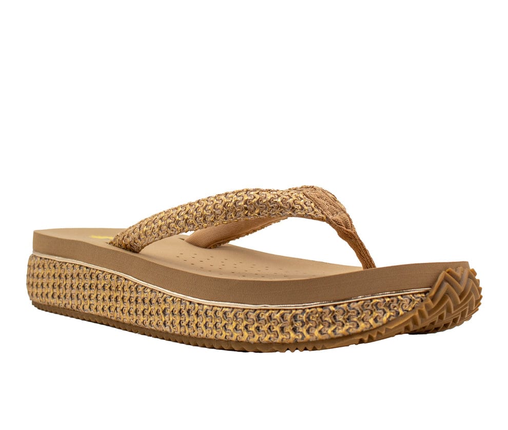 Volatile Volatile Palau Faux Raffia Thong Sandal - Little Miss Muffin Children & Home