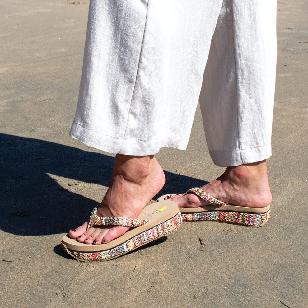 Volatile Volatile Palau Faux Raffia Thong Sandal - Little Miss Muffin Children & Home