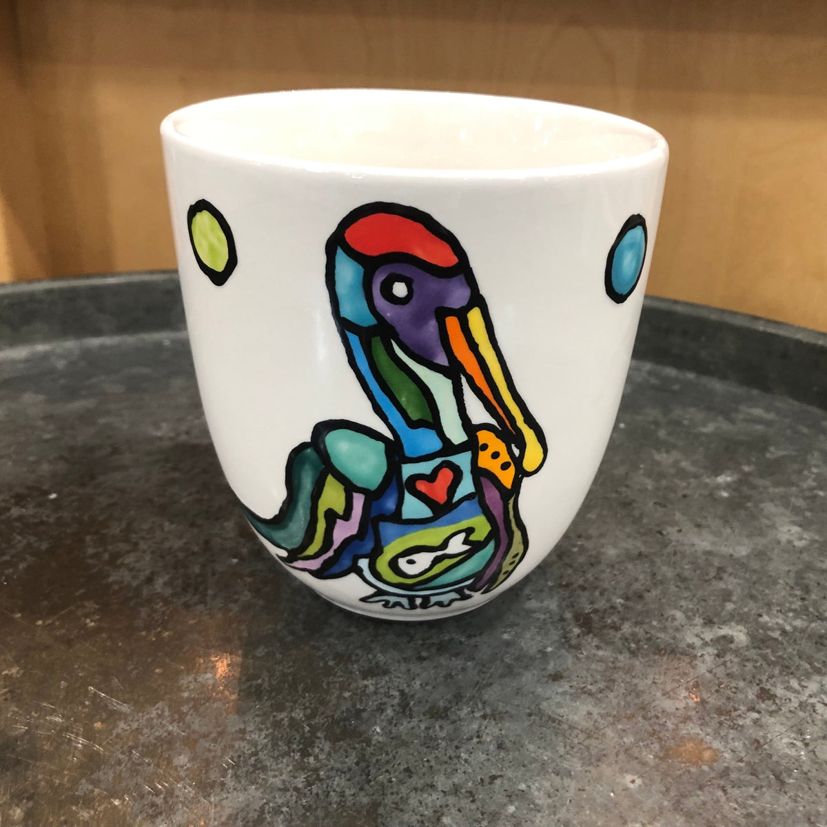 Pelican Coffee Cup