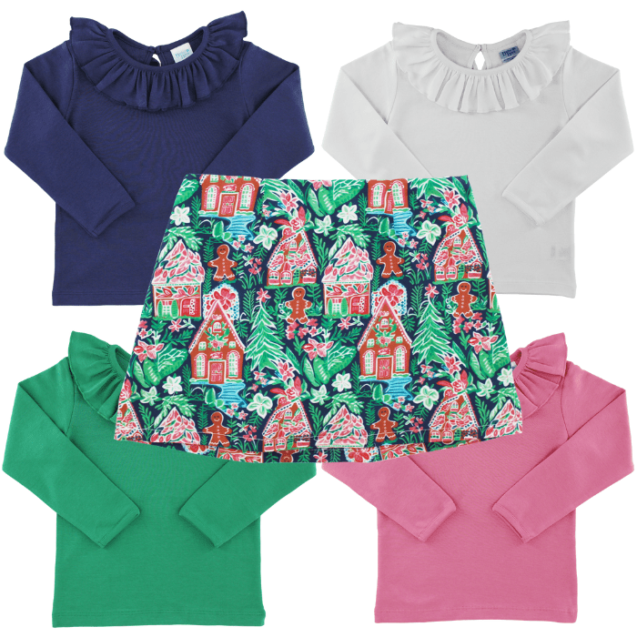 Bailey Boys Bailey Boys Gingerbread House Skort - Little Miss Muffin Children & Home