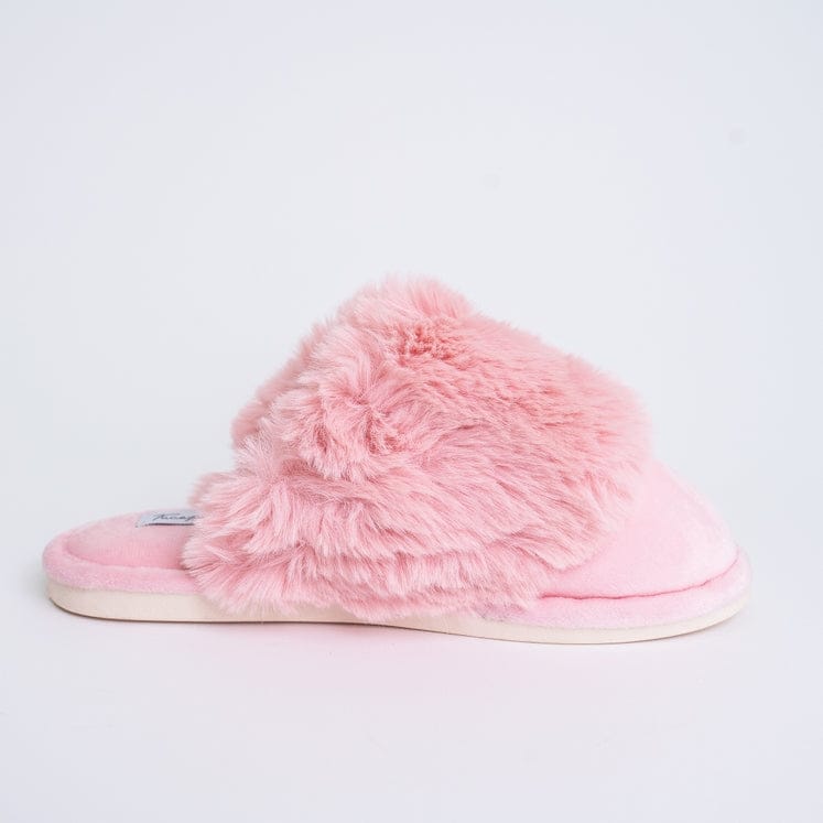 Pink Furry Slippers