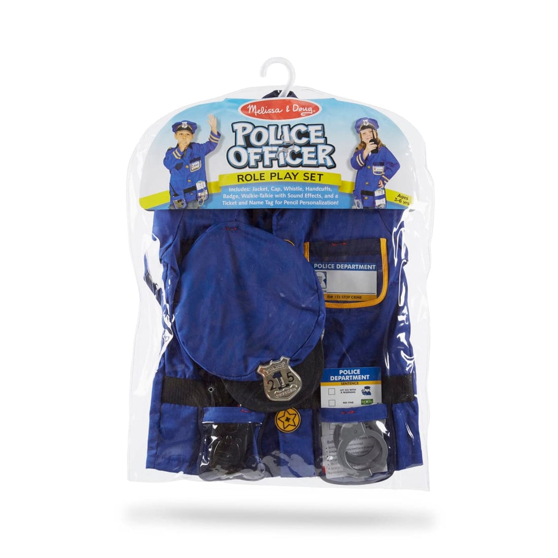 Police Officer role play costume set for kids