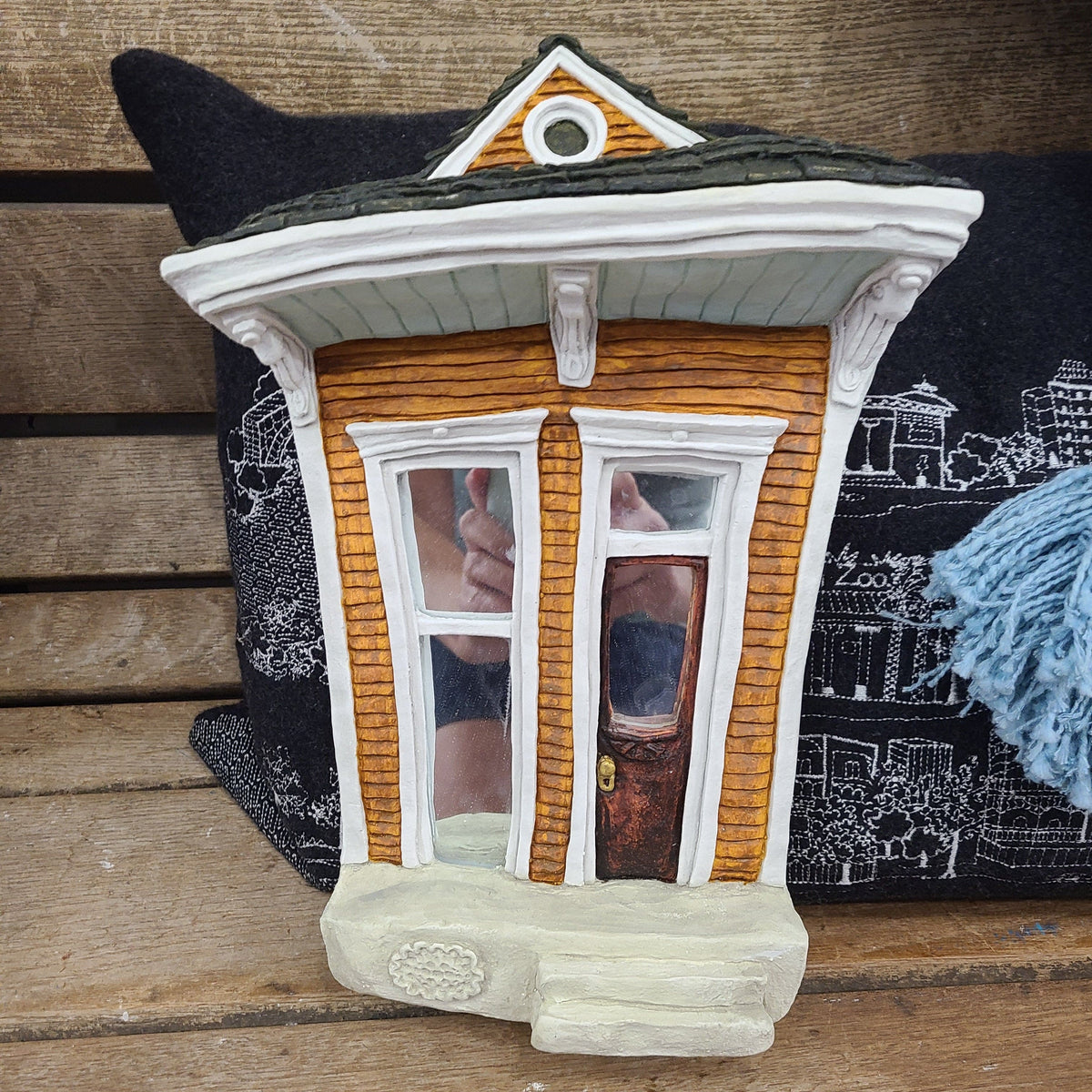 Tamar Taylor Tamar Single Shotgun House with Dentalwork Trim - Little Miss Muffin Children & Home