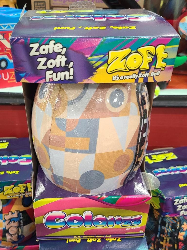 MAC Specialties (Zoft) Zoft Standard Colorzz Footballs, 9 Styles - Little Miss Muffin Children & Home
