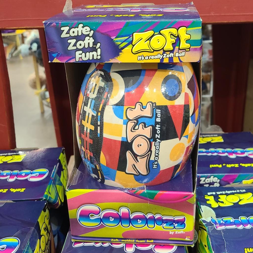 MAC Specialties (Zoft) Zoft Standard Colorzz Footballs, 9 Styles - Little Miss Muffin Children & Home