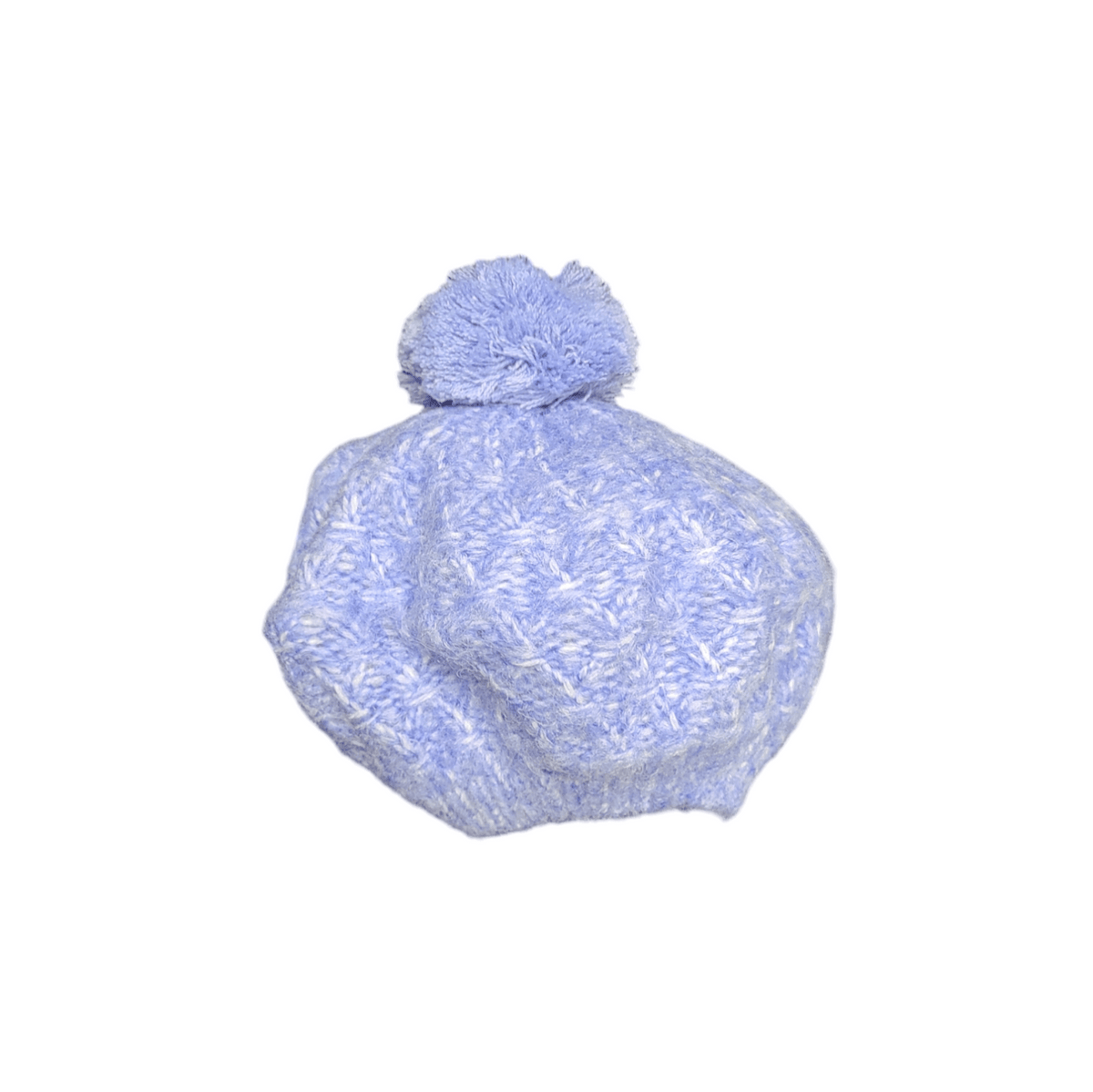 Abel & Lula Abel & Lula Knit Hat with Pompom in Indigo - Little Miss Muffin Children & Home