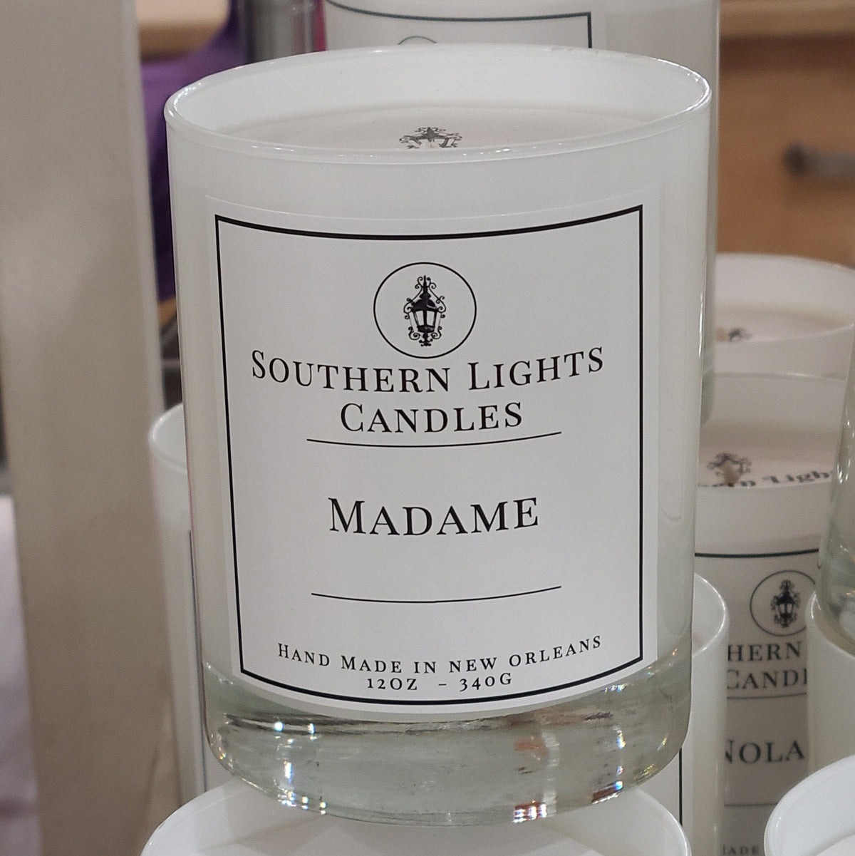 Southern Lights Southern Lights 12oz White Tumbler Candle - Little Miss Muffin Children & Home