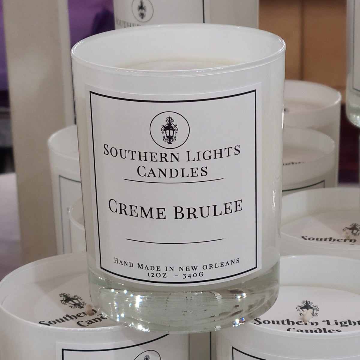 Southern Lights Southern Lights 12oz White Tumbler Candle - Little Miss Muffin Children & Home