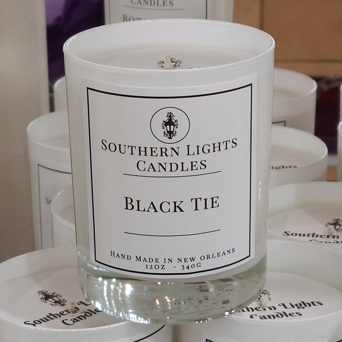 Southern Lights Southern Lights 12oz White Tumbler Candle - Little Miss Muffin Children & Home