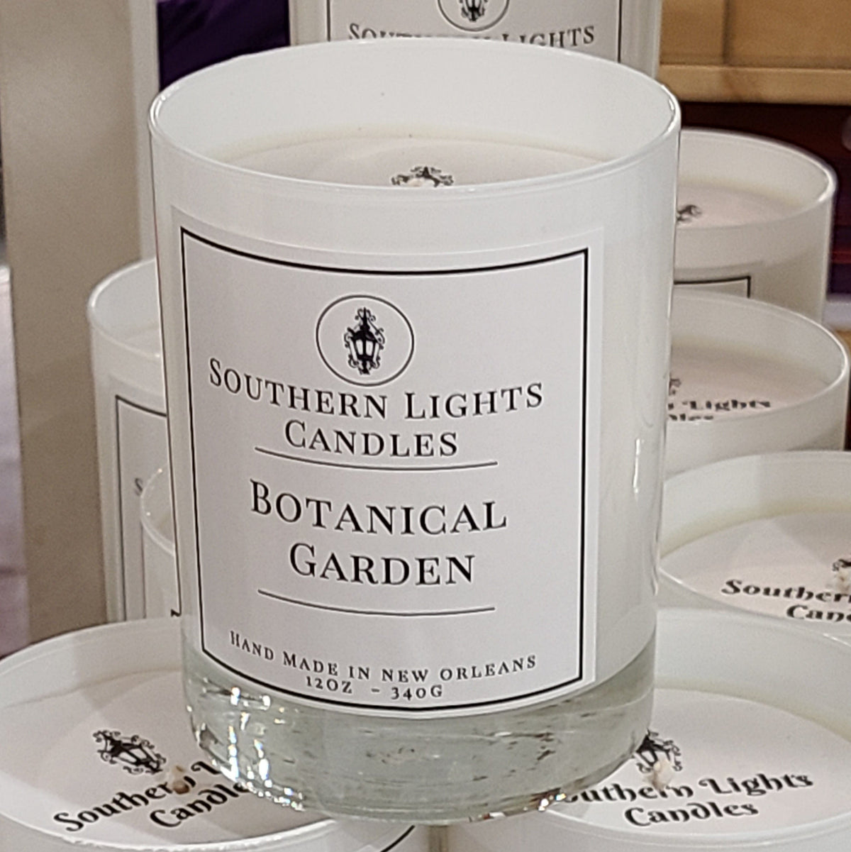 Southern Lights Southern Lights 12oz White Tumbler Candle - Little Miss Muffin Children & Home