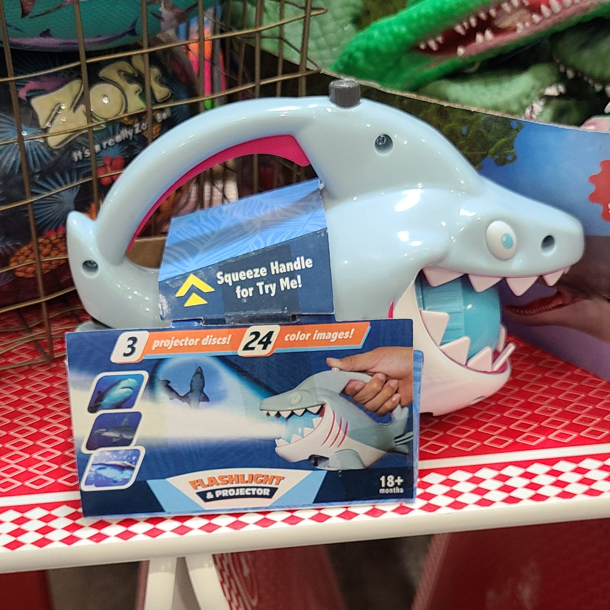 Kid Galaxy Kid Galaxy Flashlight & Projector - Shark - Little Miss Muffin Children & Home