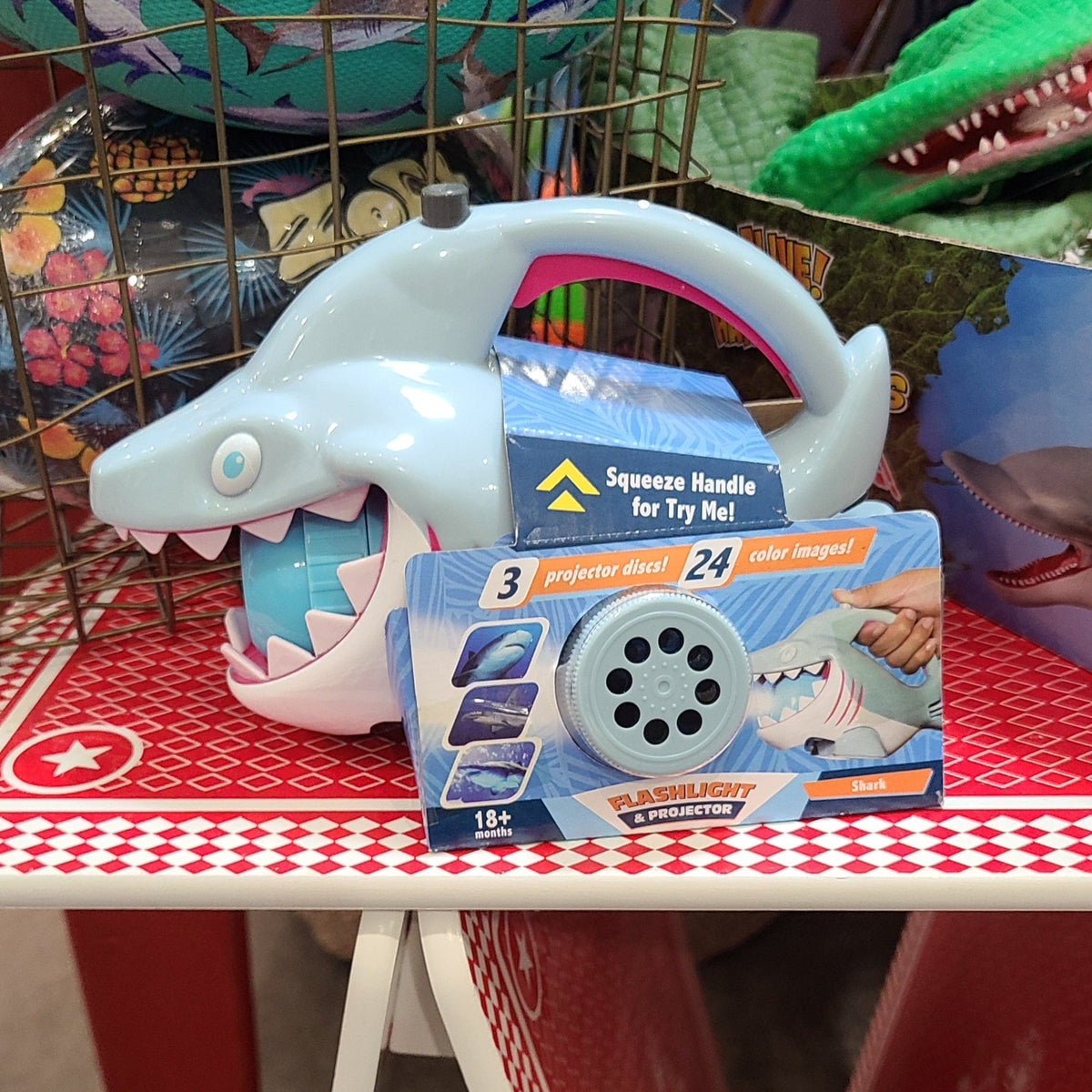 Kid Galaxy Kid Galaxy Flashlight & Projector - Shark - Little Miss Muffin Children & Home