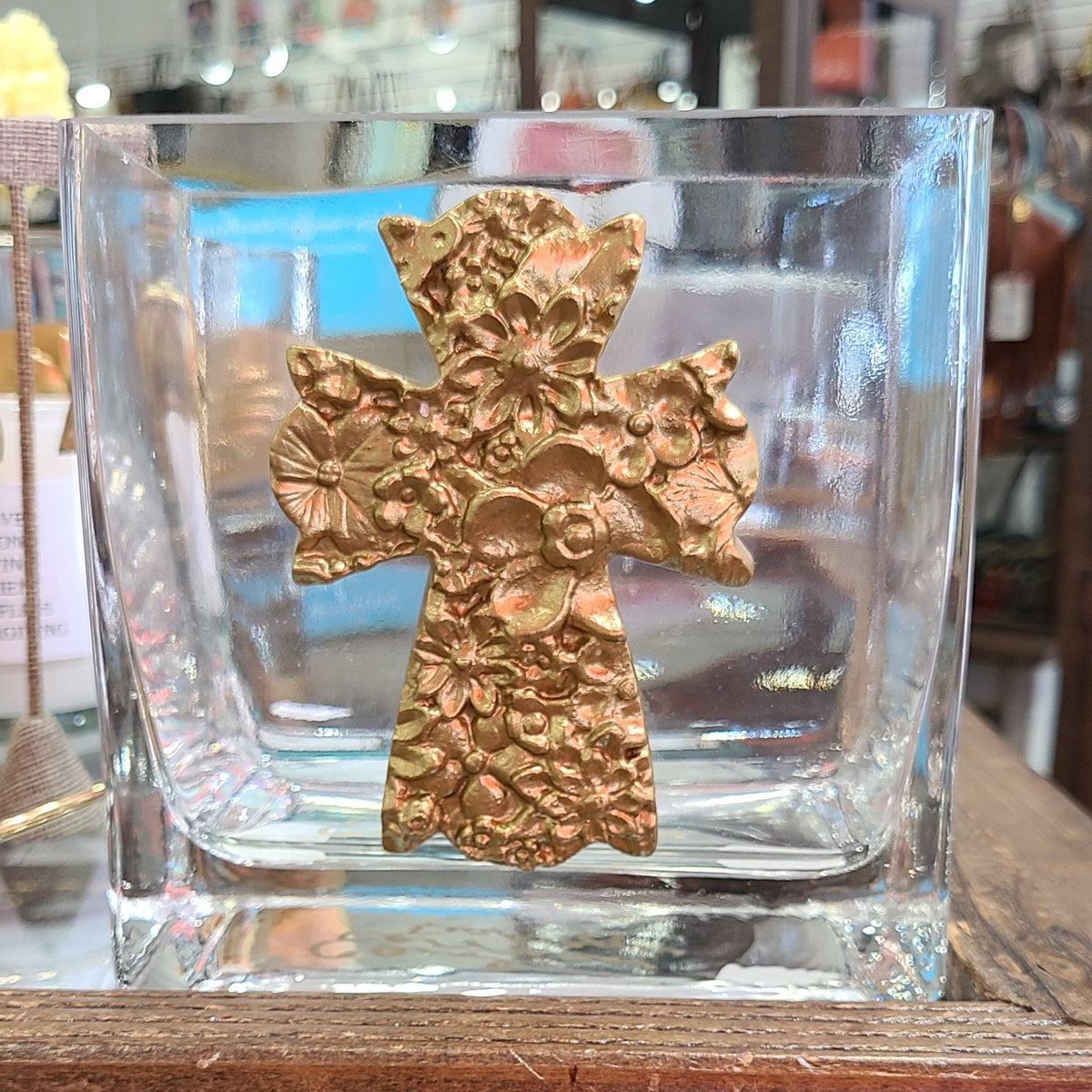 Carol Cassisa Croix Grande Vase (Cross of Flowers XL Vase) - Little Miss Muffin Children & Home