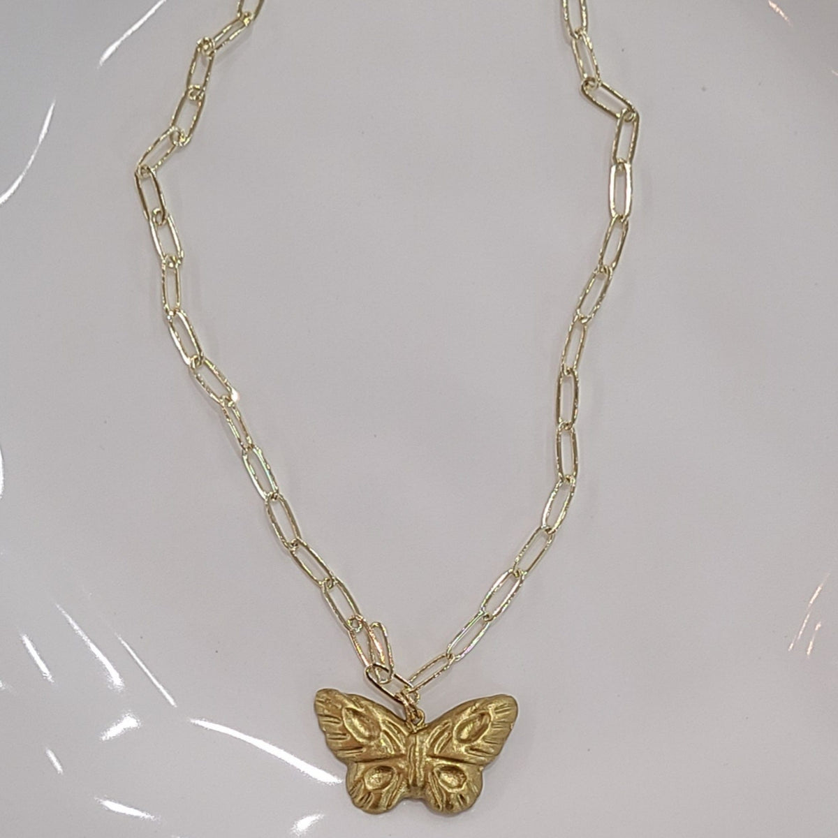Carol Cassisa Tuileries Papillon Paper Clip Necklace - Little Miss Muffin Children & Home