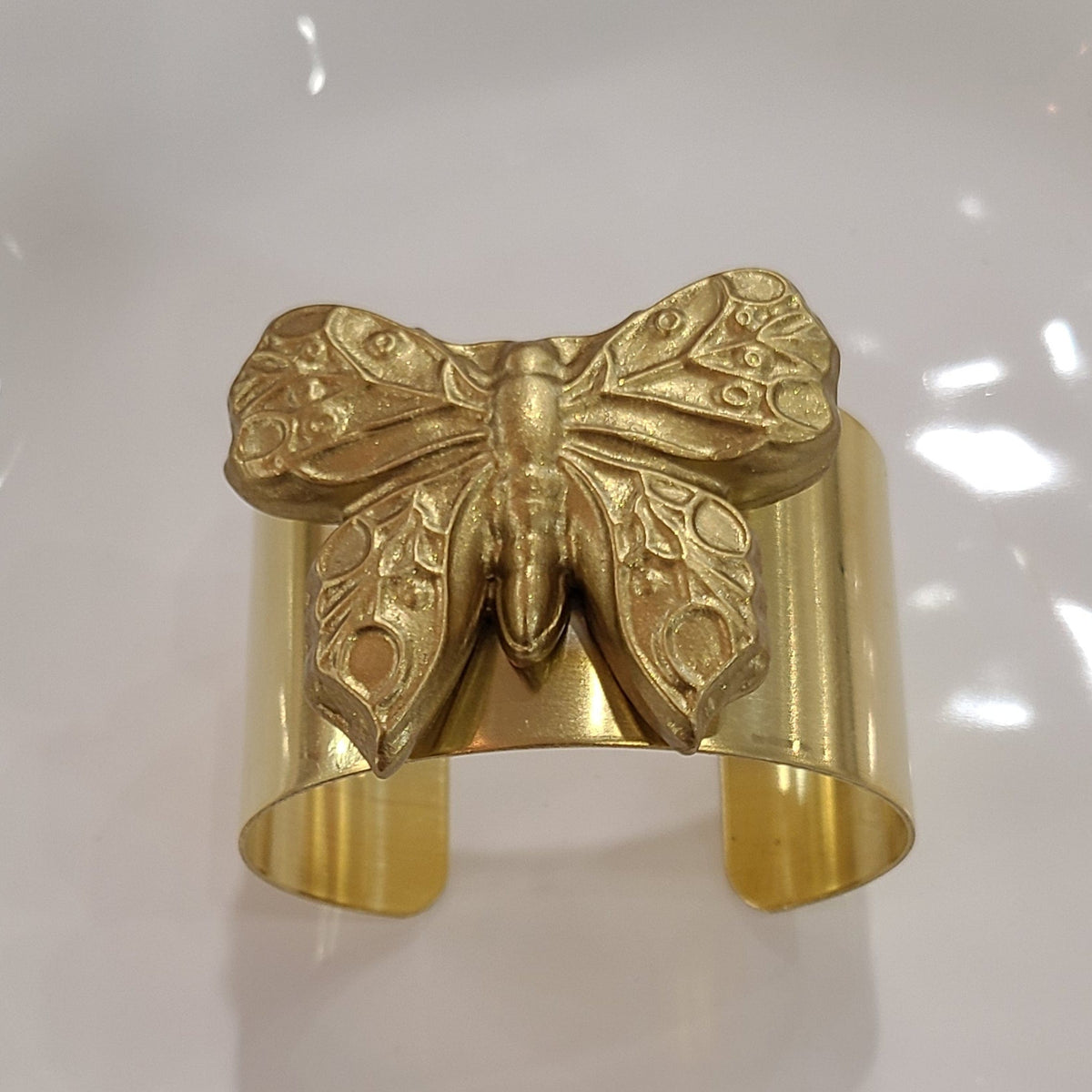 Carol Cassisa Tuileries Grande Papillon Brass Cuff - Little Miss Muffin Children & Home